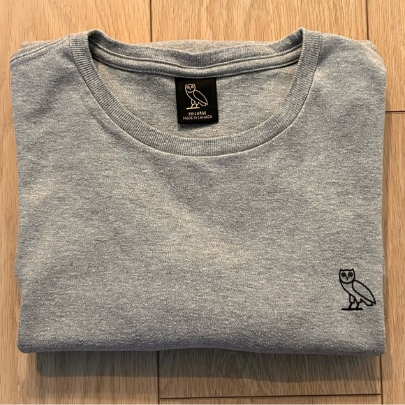 OVO Classic Grey T-shirt Size 2XL - Picture 3 of 5